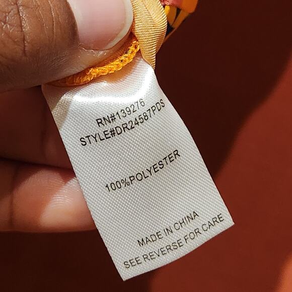 DR2 Sz Small Bright Yellow Floral Tie Front Short Sleeve Top Tropical Bohemian - Picture 4 of 9